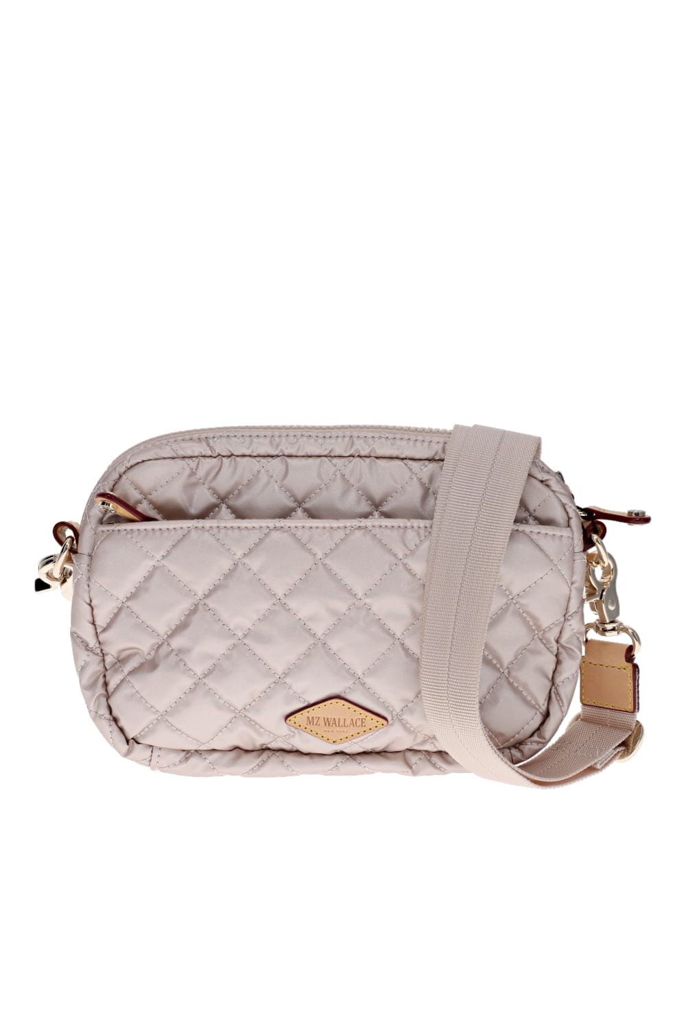 MZ Wallace Small Metro Pale Rose Camera Crossbody Bag