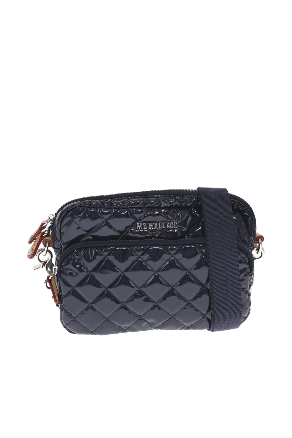 MZ Wallace Small Metro Navy Camera Crossbody Bag