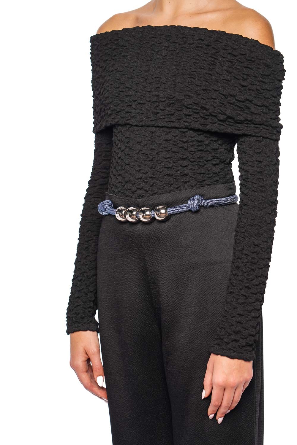 Silvia Tcherassi Sam Indigo Rope Belt