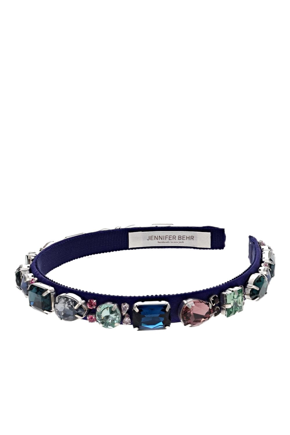 Jennifer Behr Lucia Sapphire Multi Crystal Headband