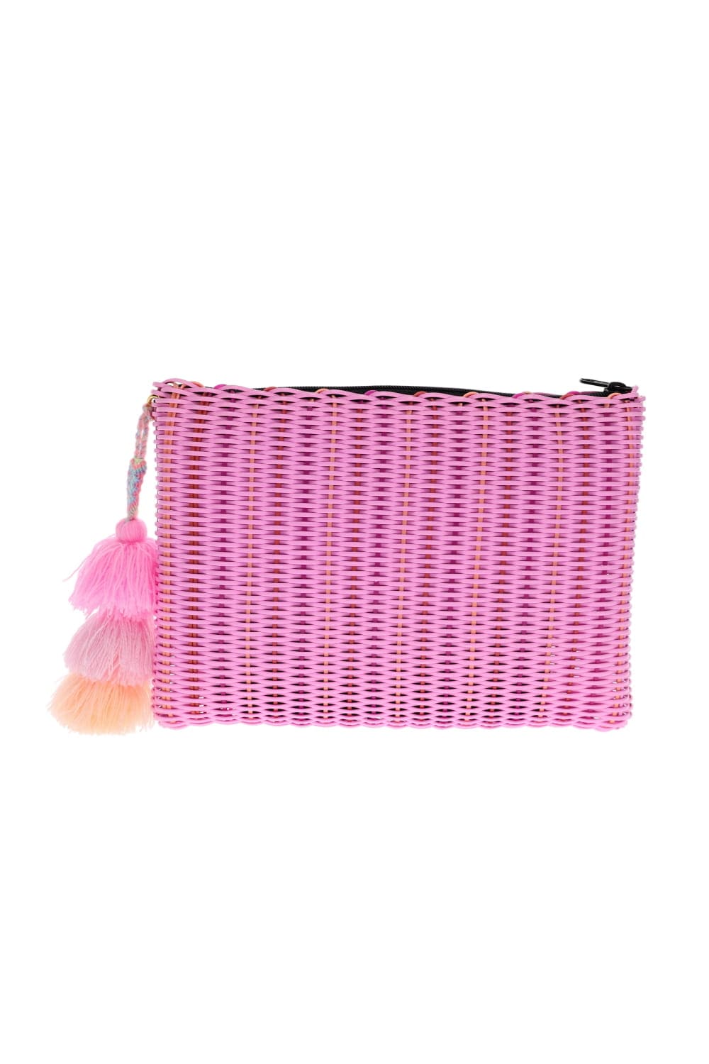 Squeeze De Citron Large Pink Crush Lemon Drop Citron Clutch