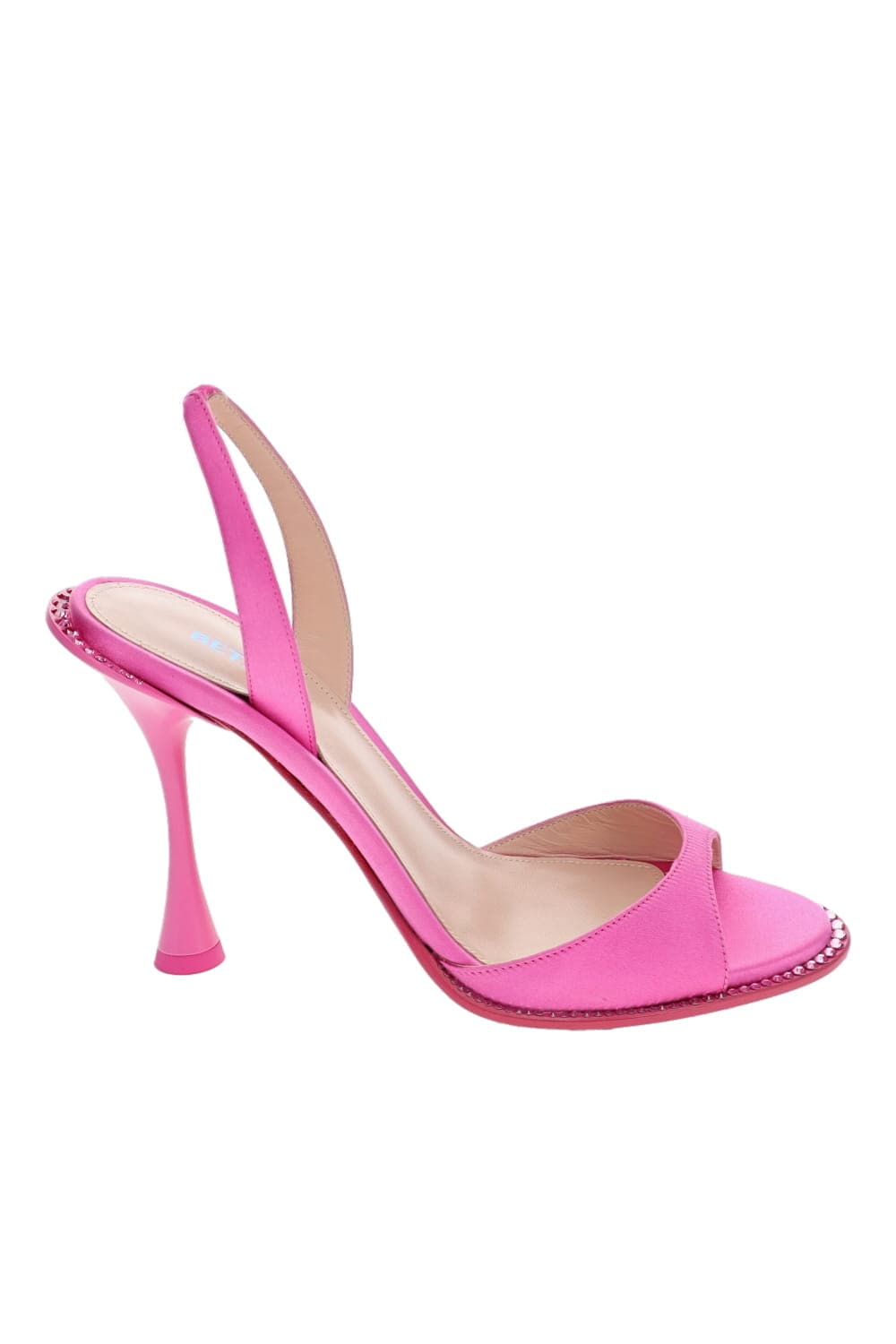 BETZÁBE Betzábe Fuchsia Crystal Slingback Heel