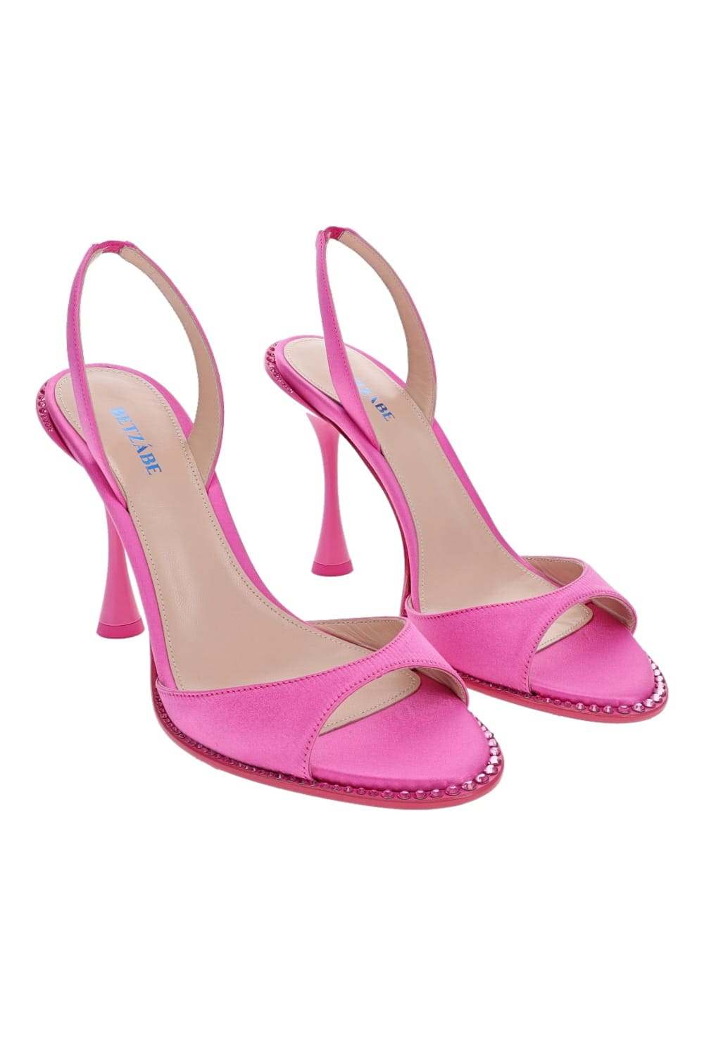 BETZÁBE Betzábe Fuchsia Crystal Slingback Heel