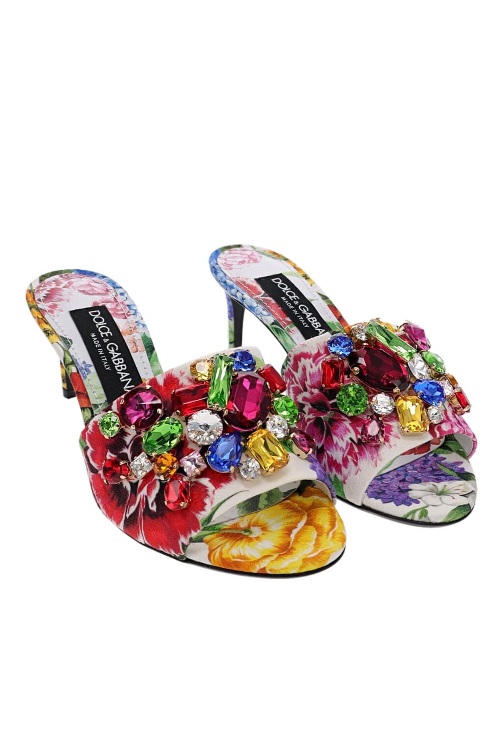 Dolce & Gabbana MIXED FLORAL MULE CR1744 A6L95 HA5KU MIXED FLORAL