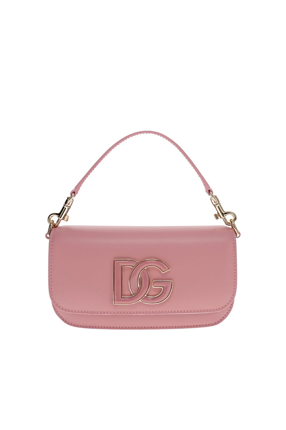 バッグ・カバンその他 DOLCE  GABBANA Women Bags BB7603 AQ845 80405 PINK 3.5 Rosa Leather Logo Crossbody Bag