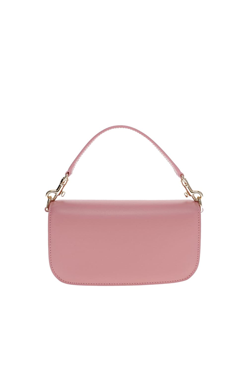 Dolce & Gabbana 3.5 Rosa Leather Logo Crossbody Bag