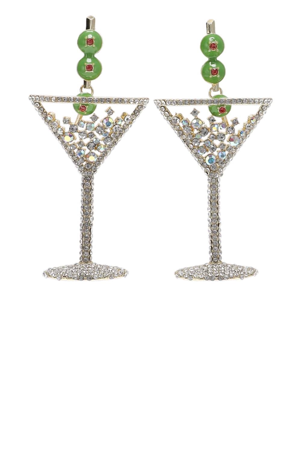 BaubleBar Pimento Memento Dirty Martini Earrings