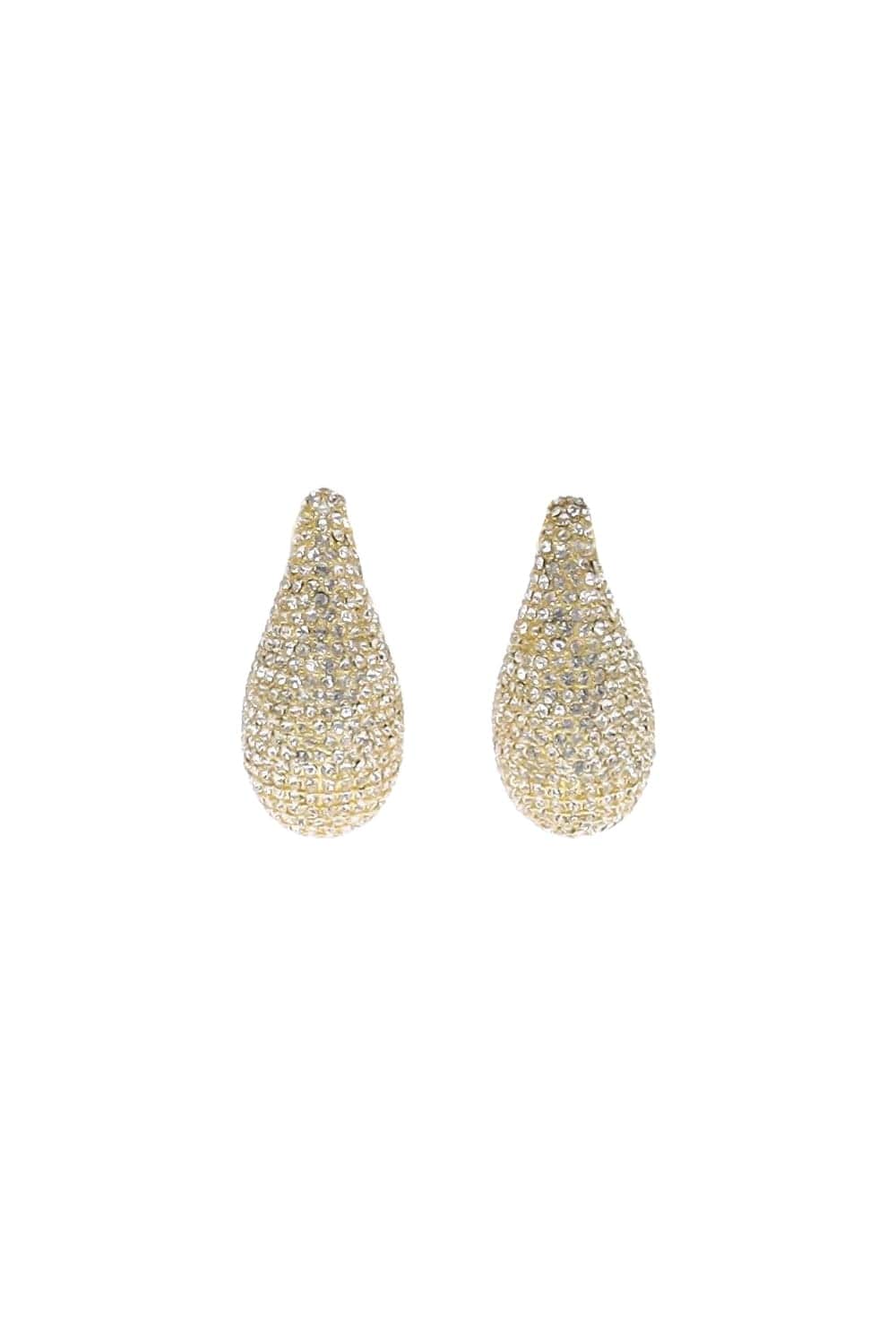 BaubleBar Ella Gold Crystal Pavé Earrings