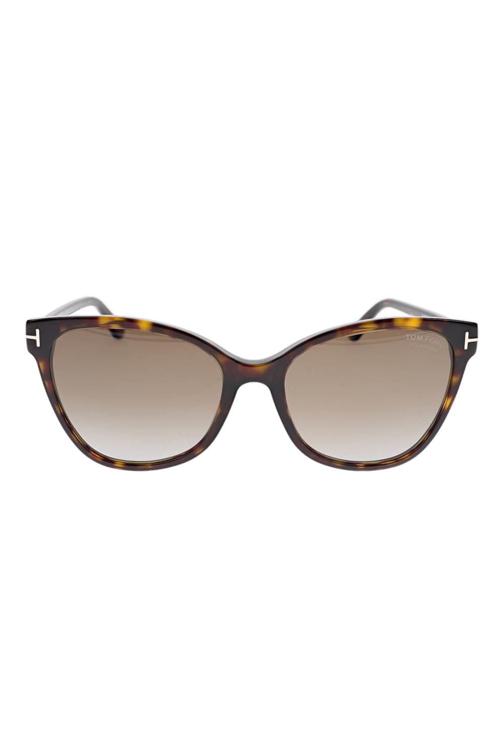 Tom Ford Eyewear Ani Dark Havana Cat Eye Sunglasses