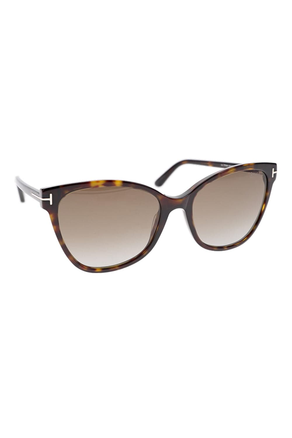 Tom Ford Eyewear Ani Dark Havana Cat Eye Sunglasses