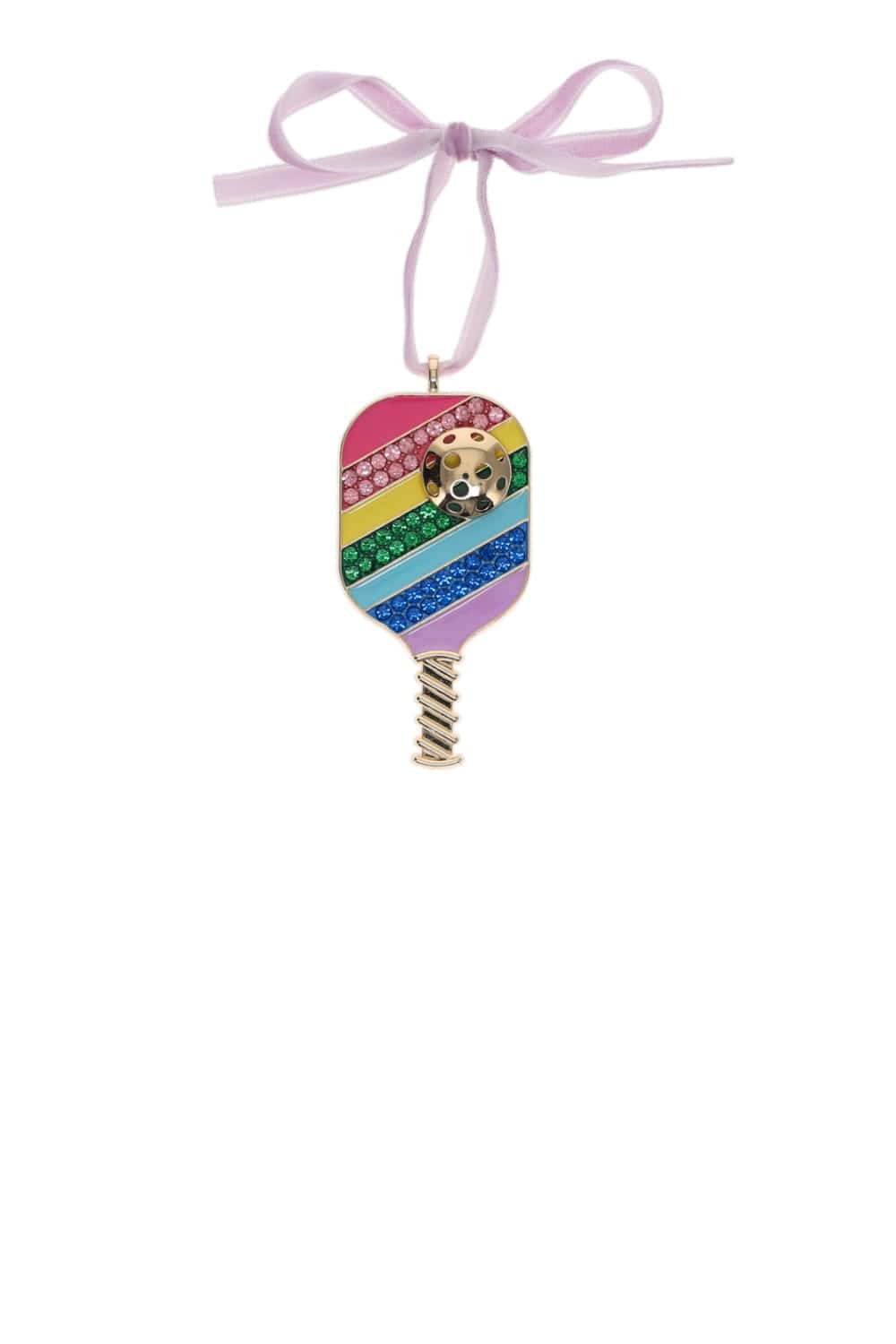 BaubleBar PADDLES UP ORNAMENT 88059 PICKLEBALL