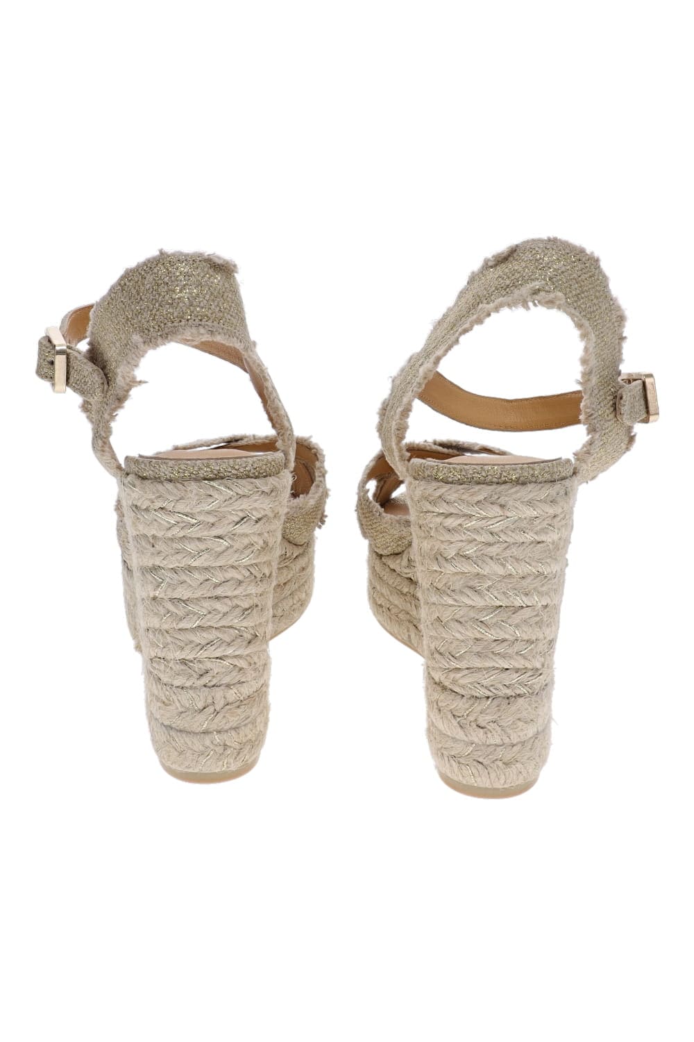 Castaner Bromelia Oro Claro Espadrille Wedge