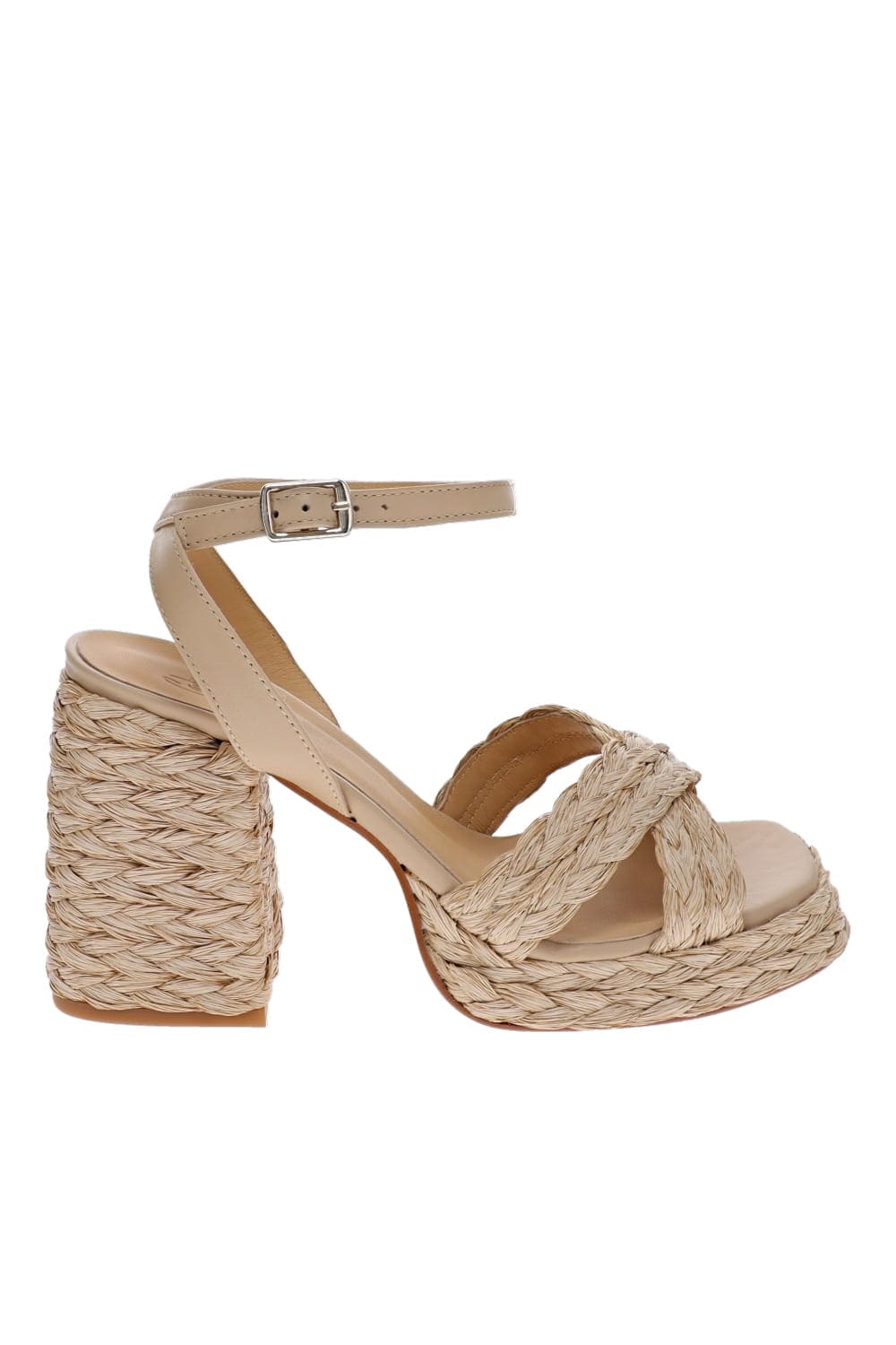 Castaner Valeritte Natural Espadrille Platform Sandals