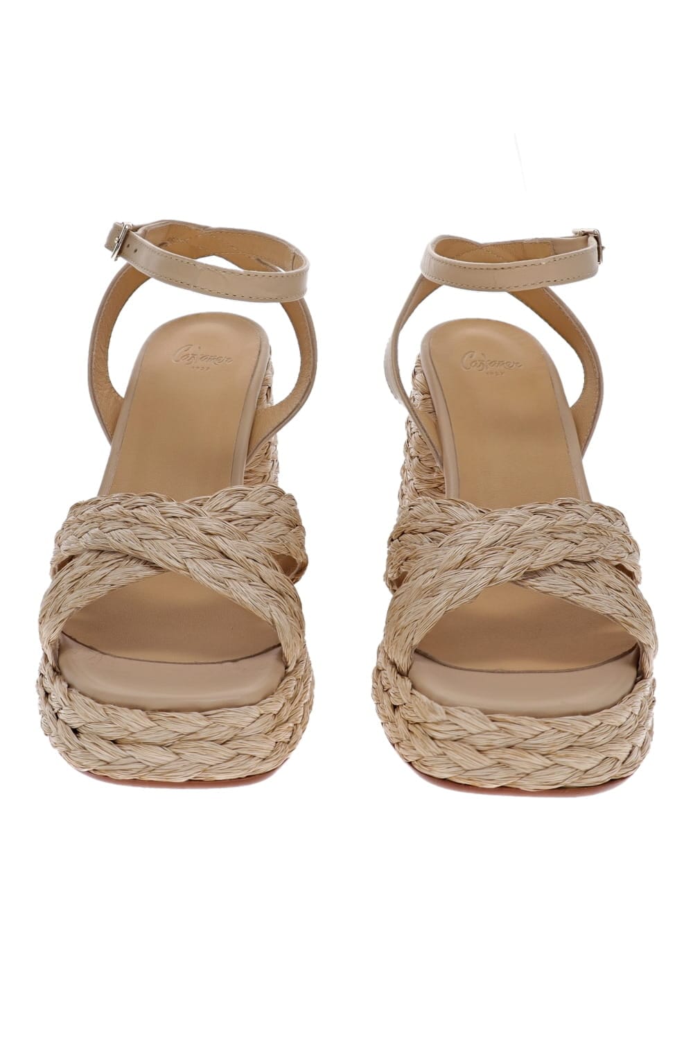 Castaner Valeritte Natural Espadrille Platform Sandals