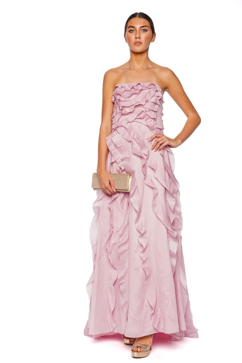 Aje. Allairie Gown 25SU5196 CHALK PINK