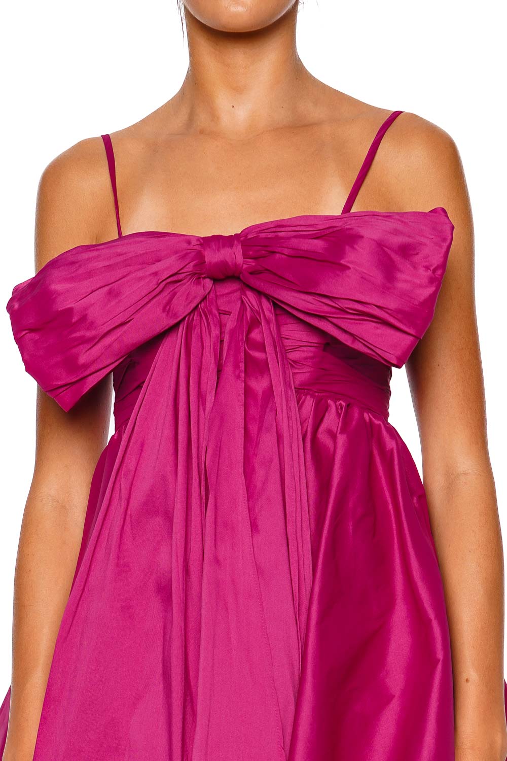 【AJE】華やかリボン★マゼンタ色ミニドレスScarlett Mini Dress Scarlett Mini Dress | Magenta | Aje – Aje ROW