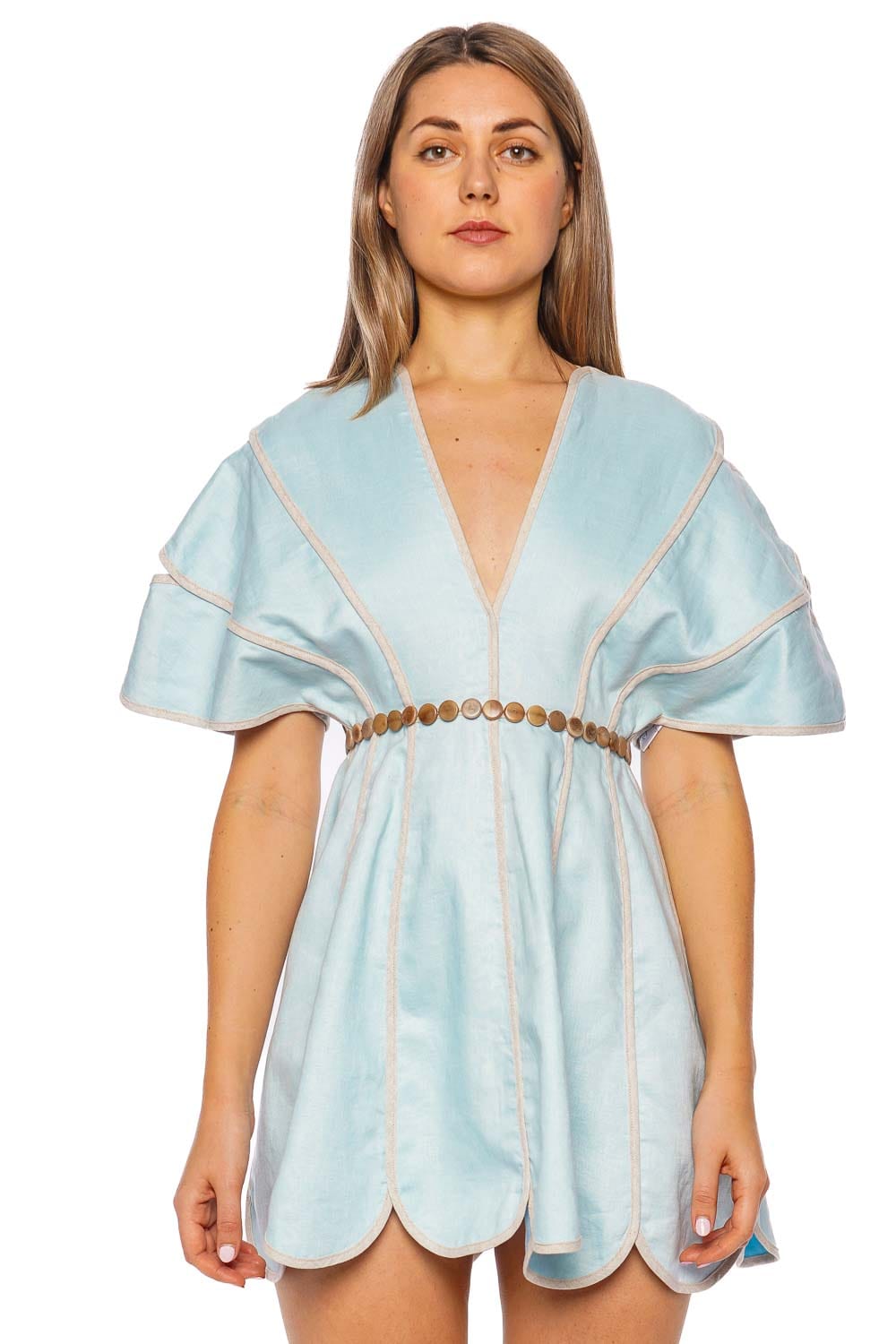 Azulu NAMIKA DRESS S25D01 ACQUA