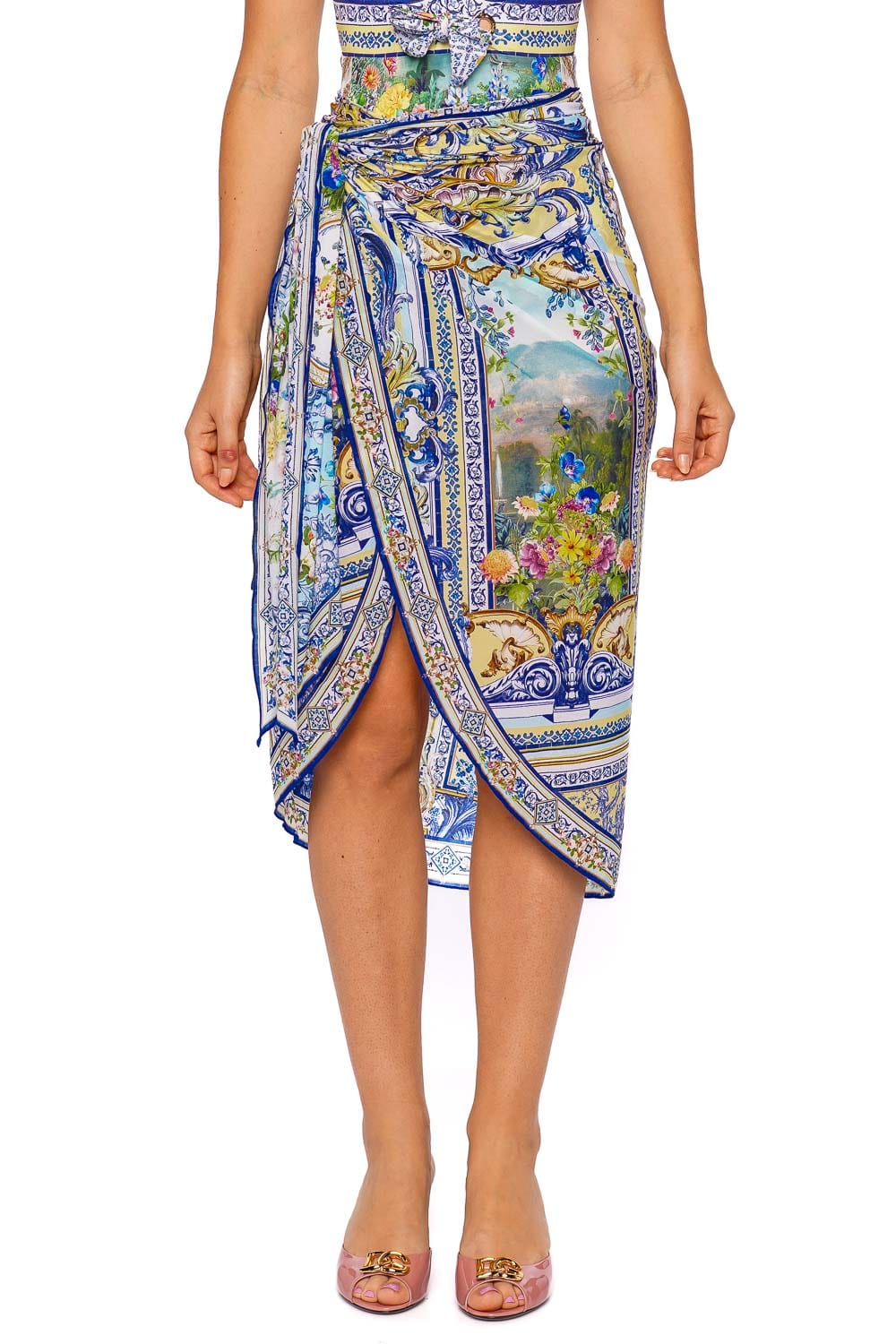 Camilla Wall to Wall Wonders Long Eyelet Sarong