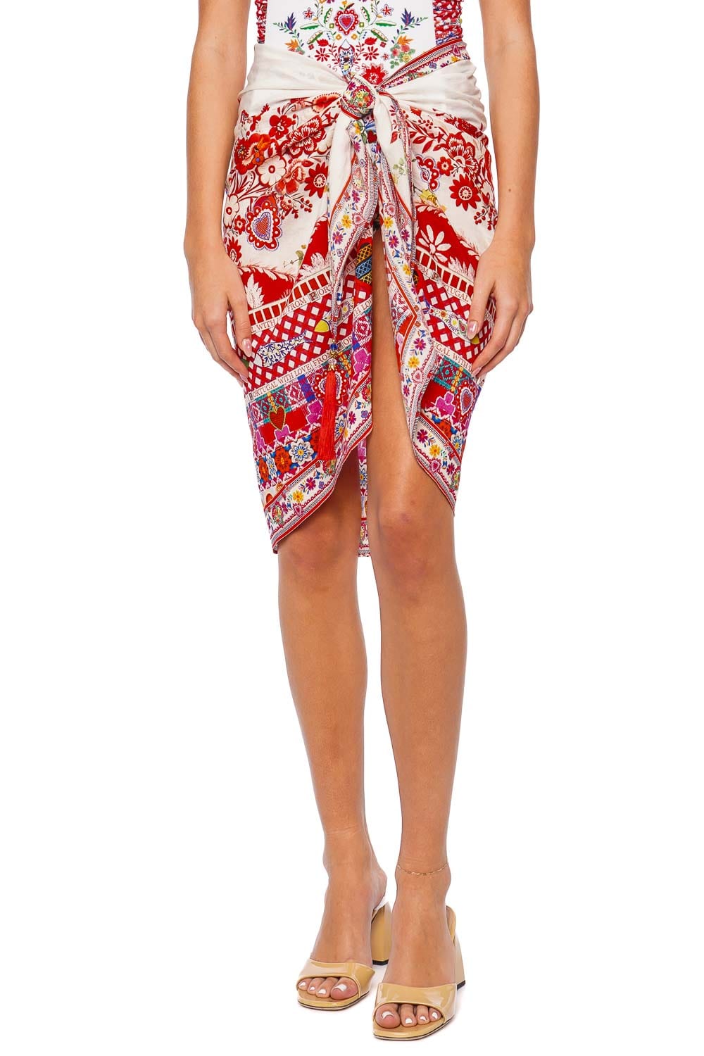 Camilla SHORT TASSEL SARONG 00034386-FATHJUST FAITH LUCK & JUSTICE