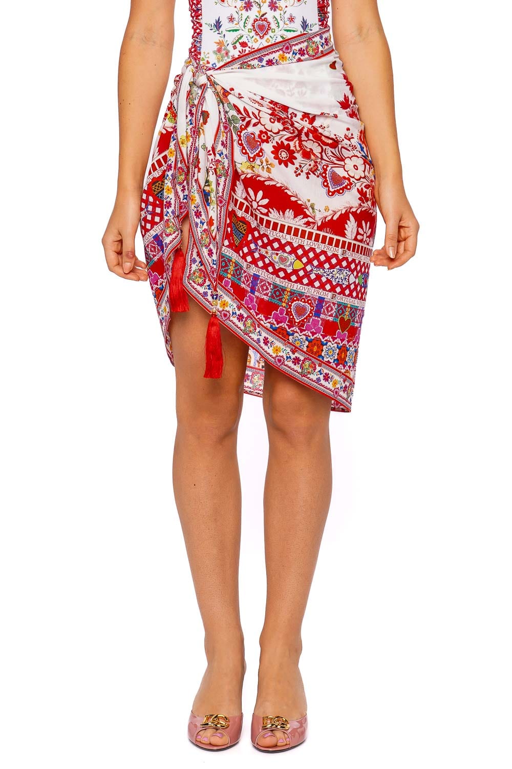 Camilla Faith Luck & Justice Tassel Sarong