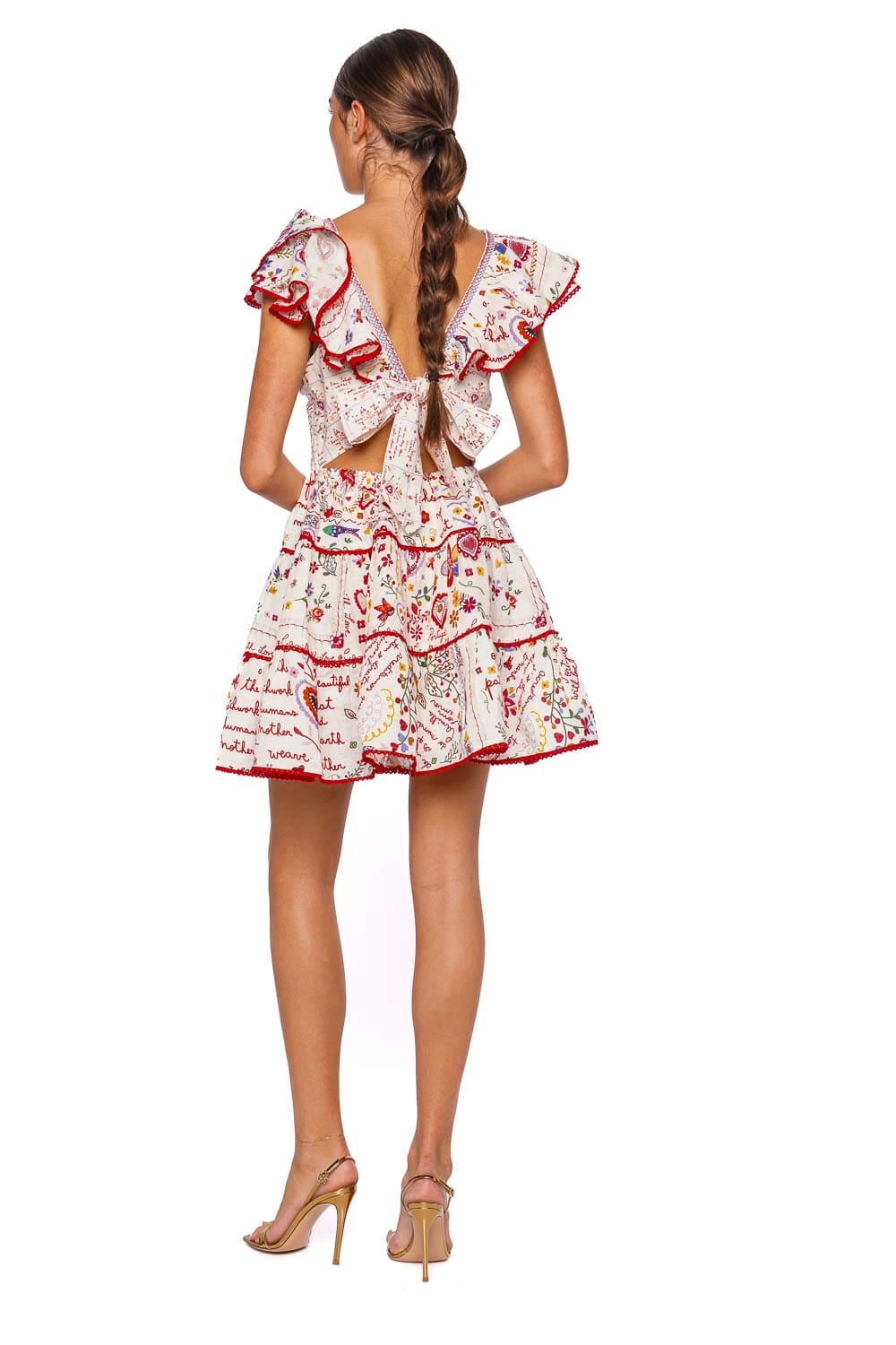 Camilla A Kitsch in Time Frilled Mini Dress