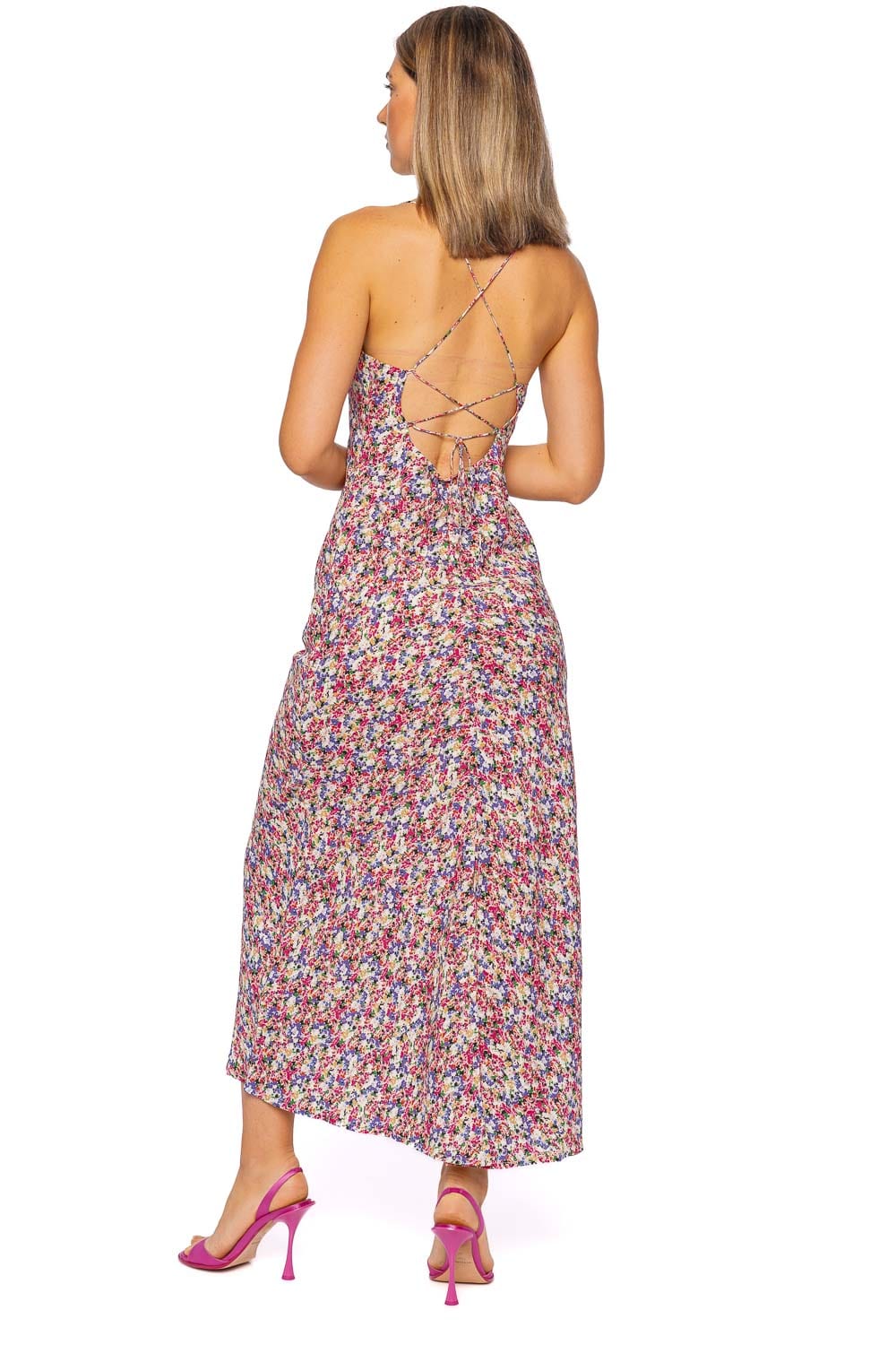 Faithfull The Brand Lusia Valerie Floral Midi Dress