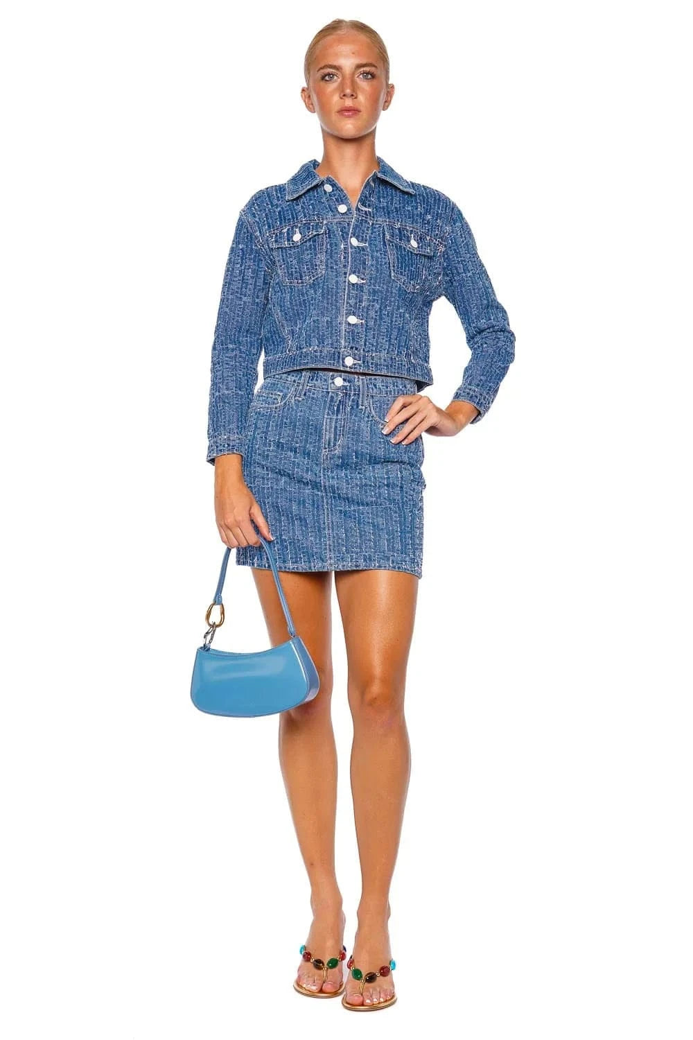 Denim Matching Set