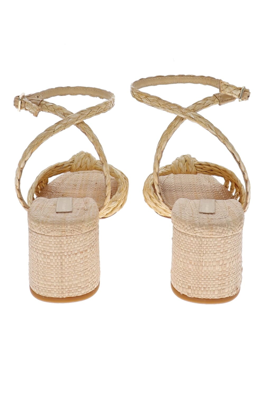 Loeffler Randall Riya Natural Raffia Knotted Sandal