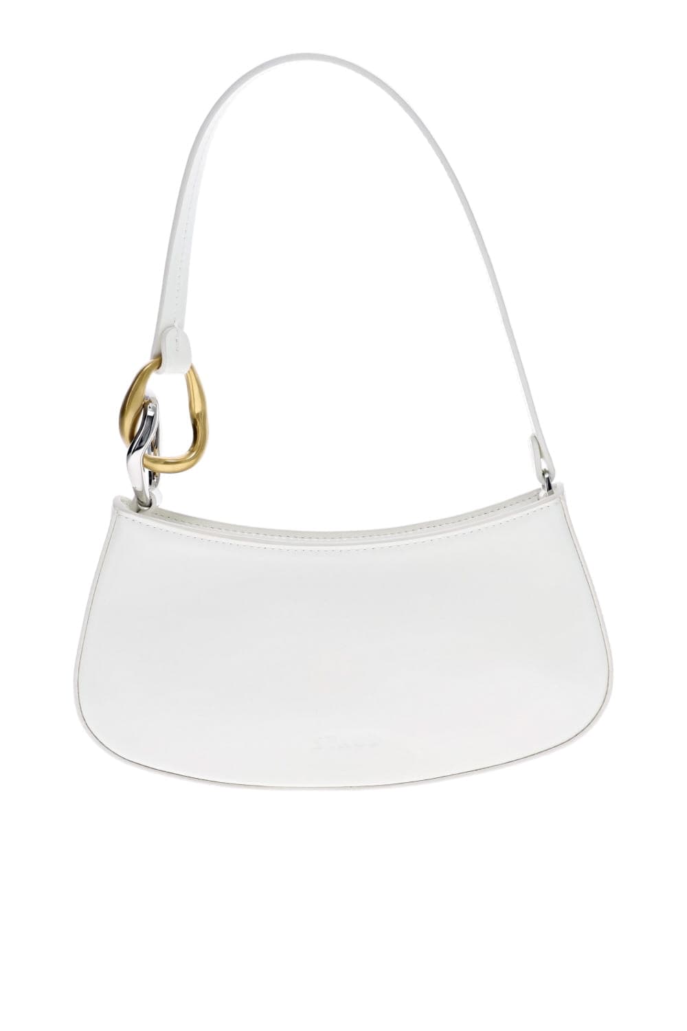 Staud Ollie Paper Link Leather Shoulder Bag