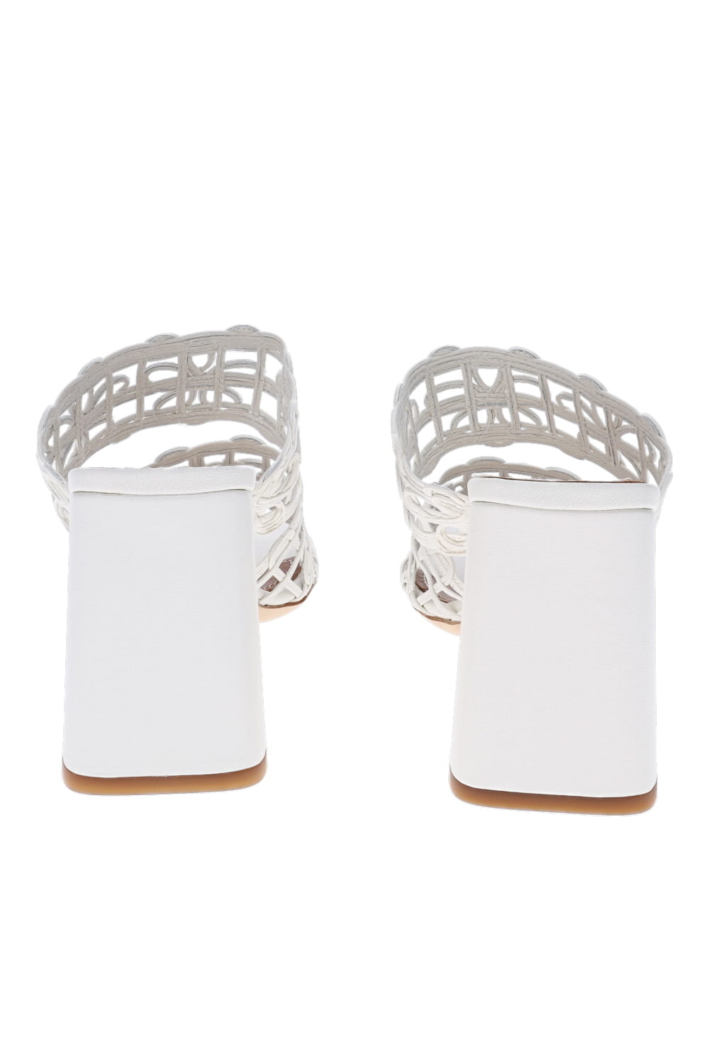 Staud Skylar Paper Floral Leather Sandal