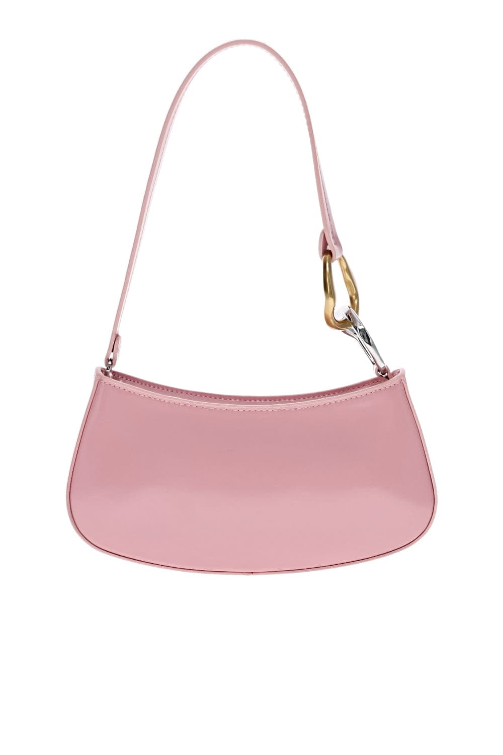 Staud Ollie Cherry Blossom Leather Shoulder Bag