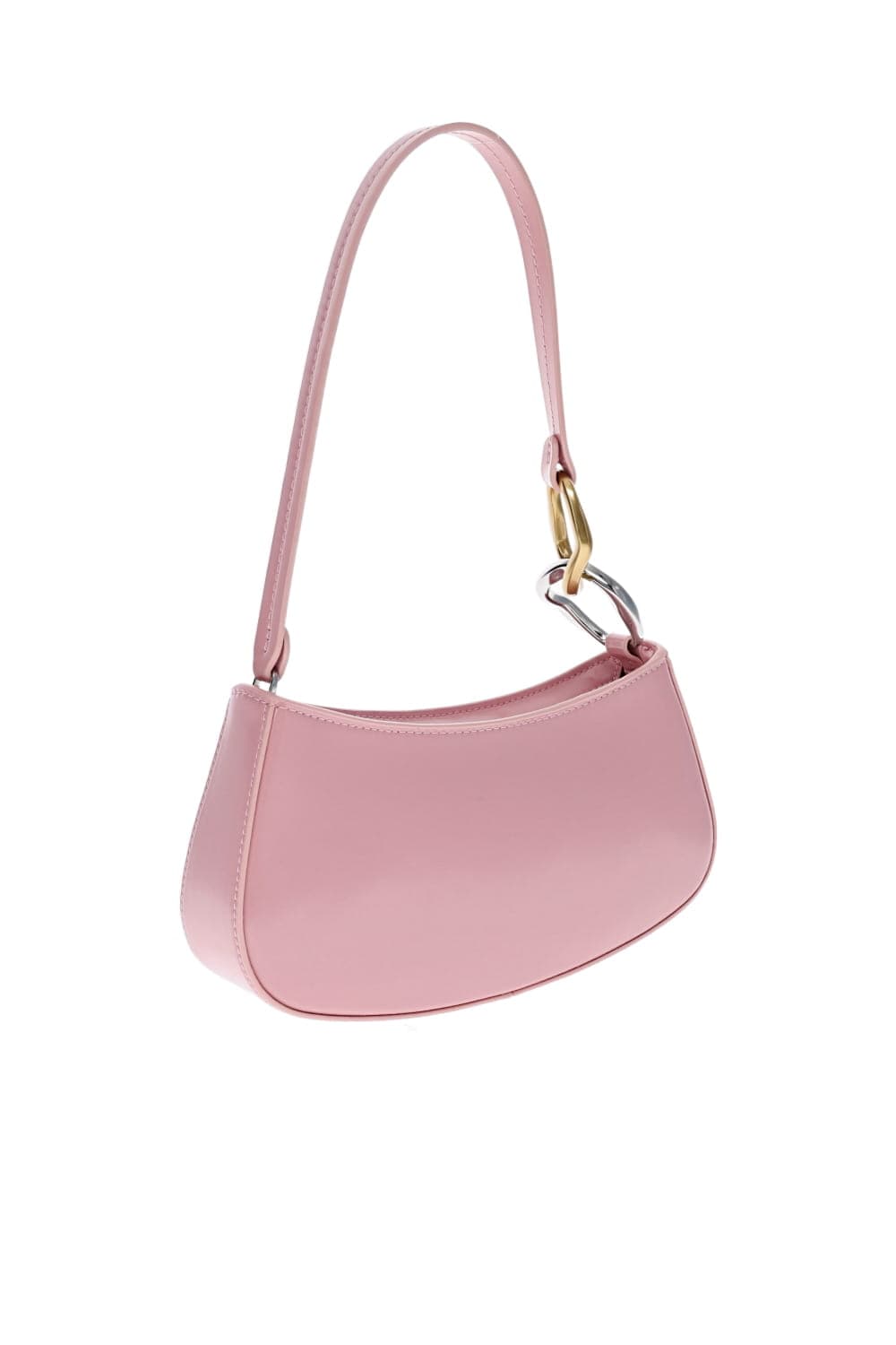 Staud Ollie Cherry Blossom Leather Shoulder Bag