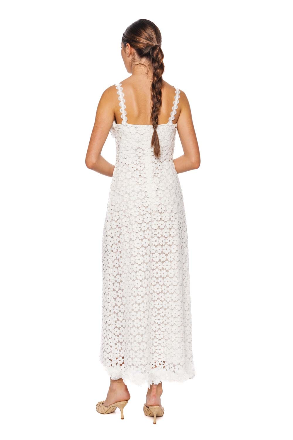 Waimari DESTIN MAXI DRESS D415LCW WHITE