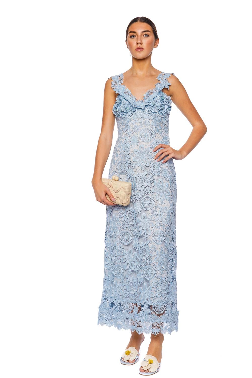 andmary Sandra lace dress アンドマリー ANDMARY】Sandra lace dress