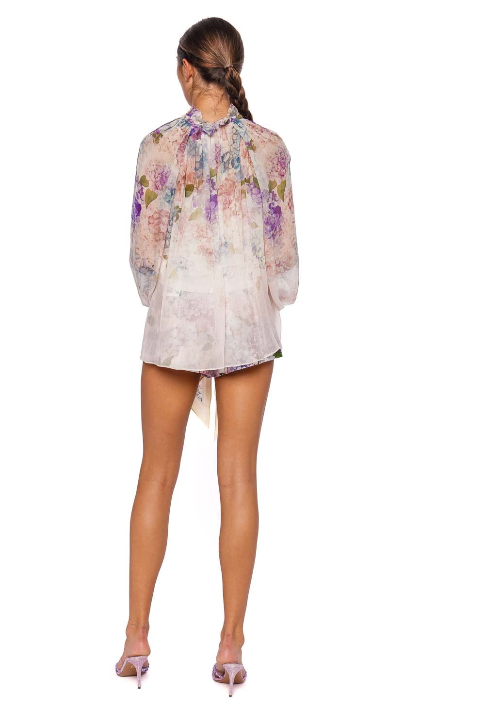 ZIMMERMANN Dawning Hydrangea Billow Blouse