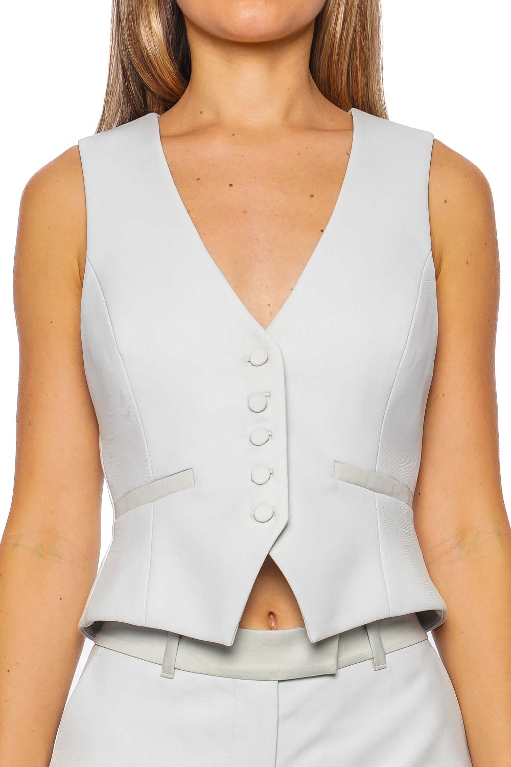 ZIMMERMANN Illuminate Sea Foam Waistcoat