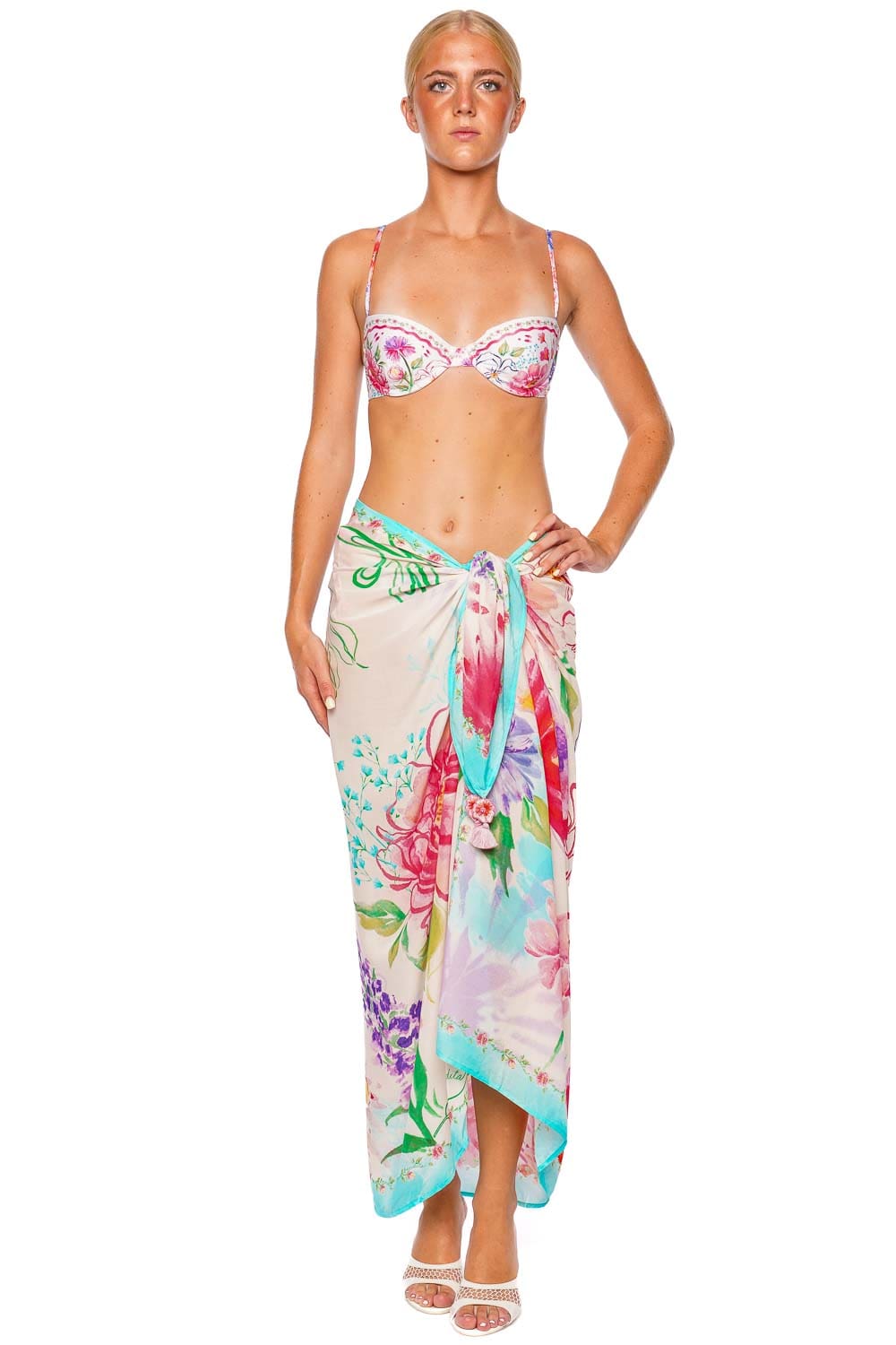 Agua Bendita Marine Chroma Pareo Cover Up