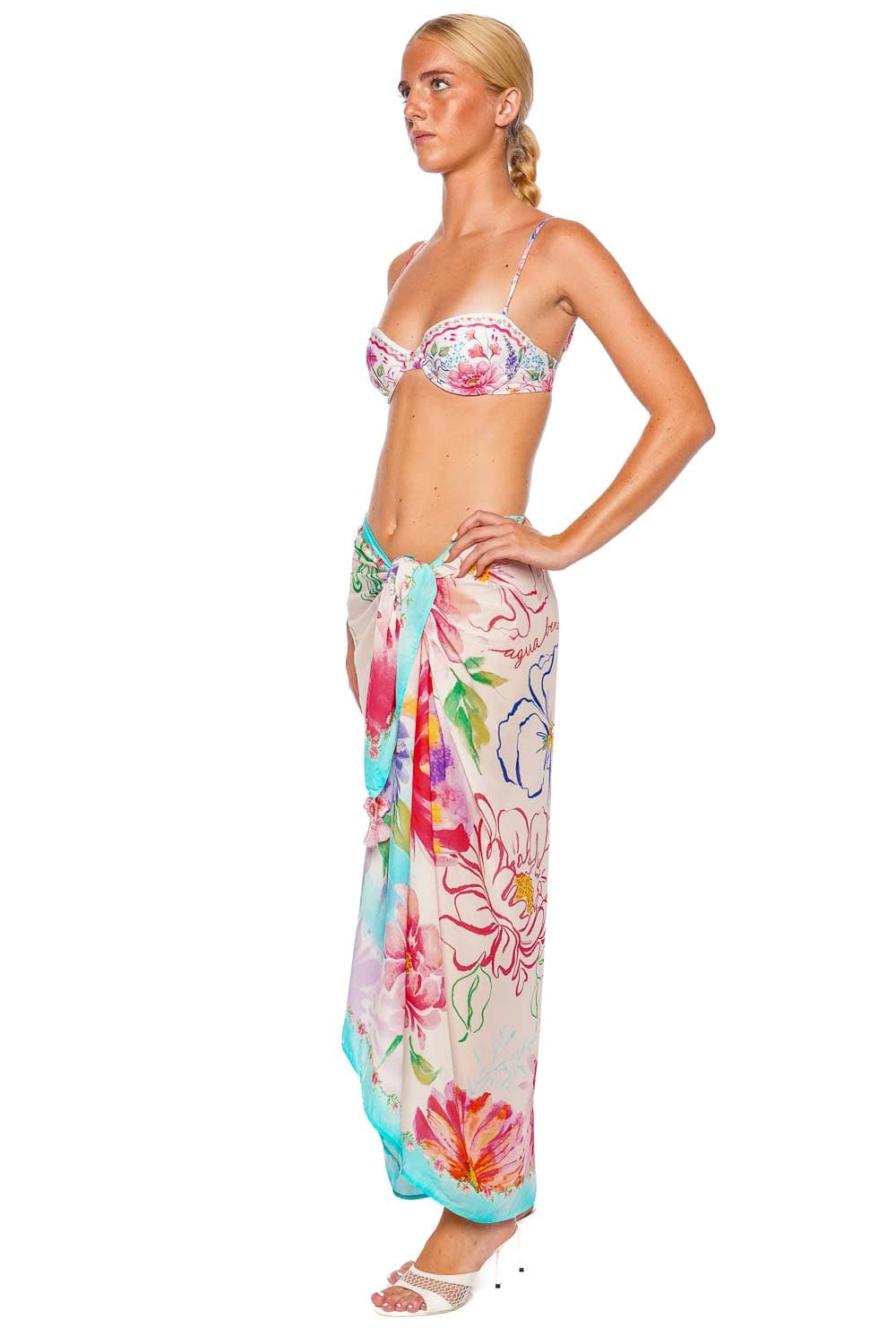 Agua Bendita Marine Chroma Pareo Cover Up