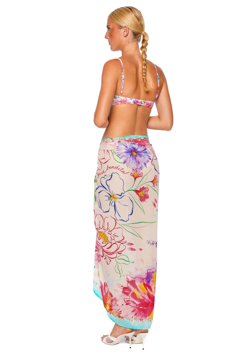 Agua Bendita Marine Chroma Pareo Cover Up