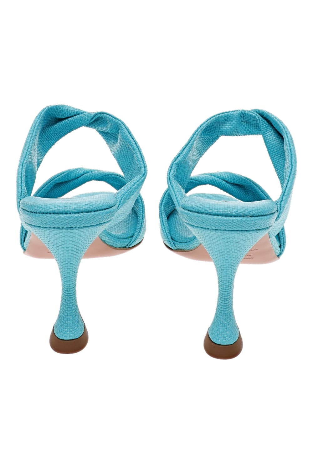 AQUAZZURA Aqua Twist Knot Curved Sandal