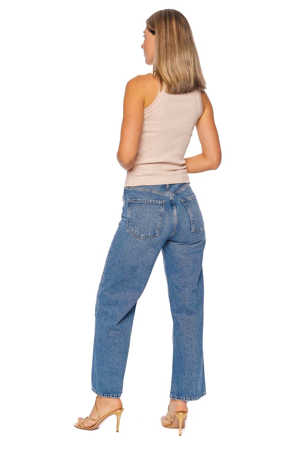 Ren Shrine Straight Leg Crop Jean