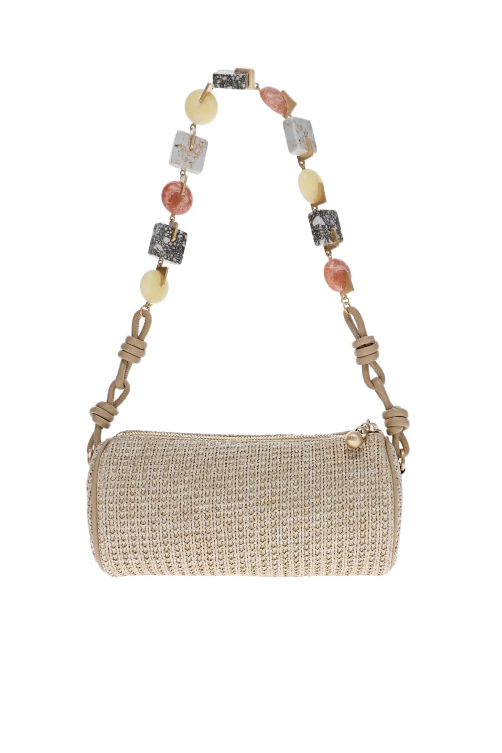 新品タグ付き未使用cult GAIA レディース籠bag Cult Gaia Enya Interwoven Tote Bag | Neutrals | FARFETCH