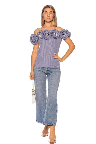 トップス lumi papillon off shoulder top lumi papillon off shoulder top トップス