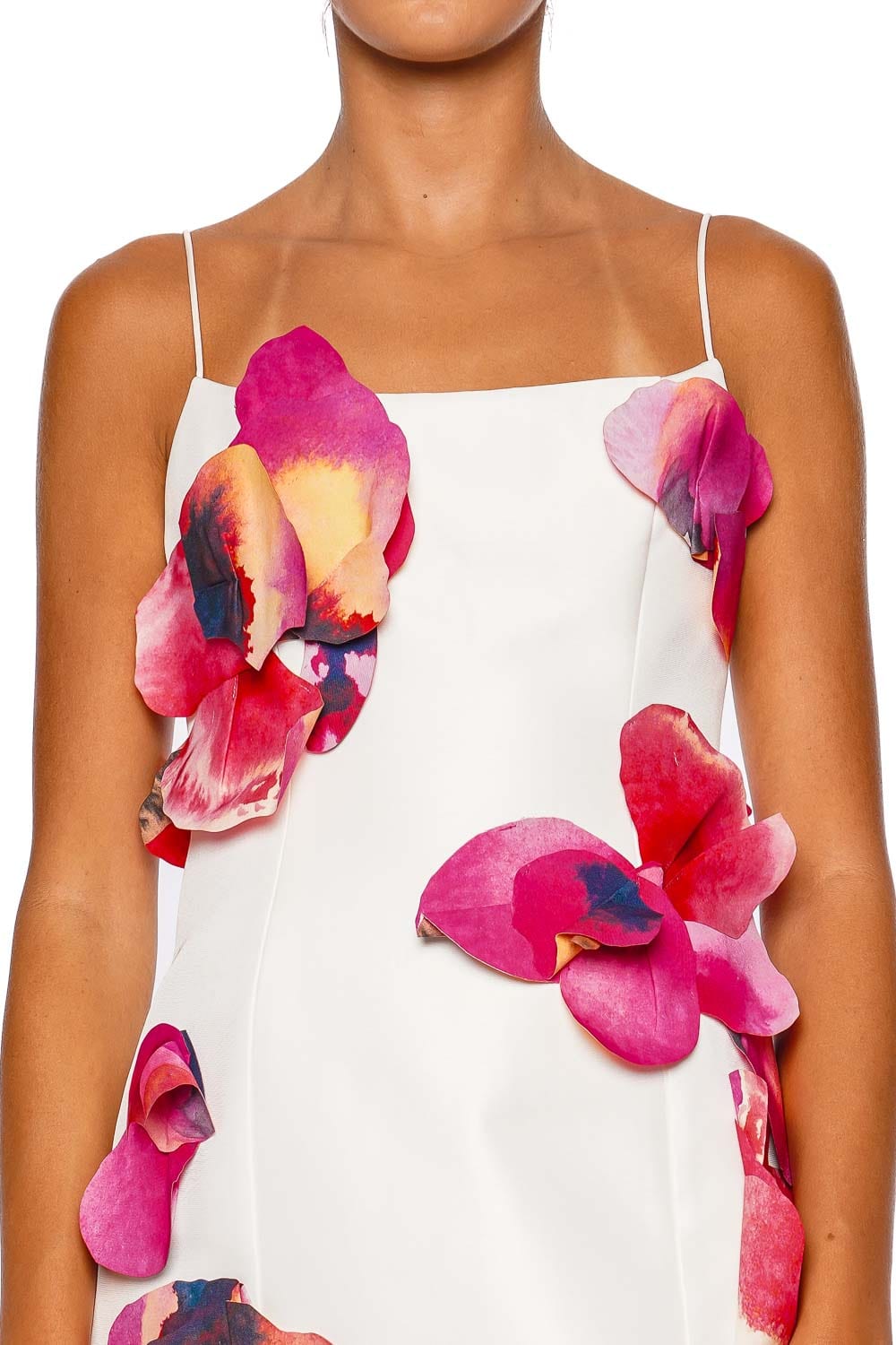 Acler Miltonrise Orchid Embellished Mini Dress