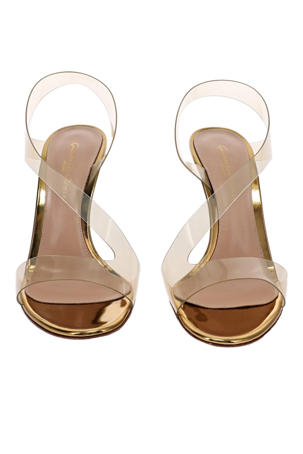 Gianvito Rossi METROPOLIS GLASS+METAL G31841-15RIC-GME MEKONG+MEKONG
