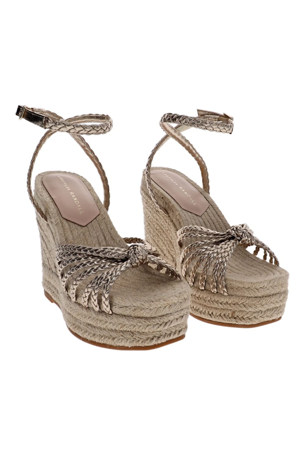 Loeffler Randall Pamela Champagne Mignon Knot Wedge