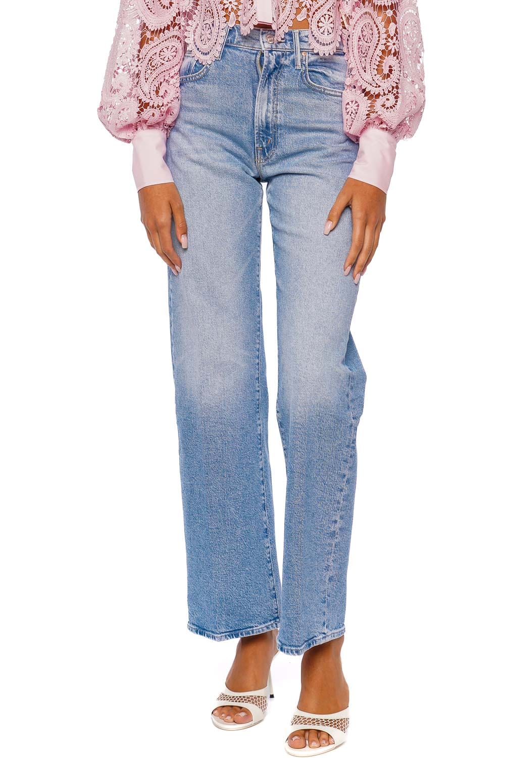 The Lasso Sneak Wide Leg Jean