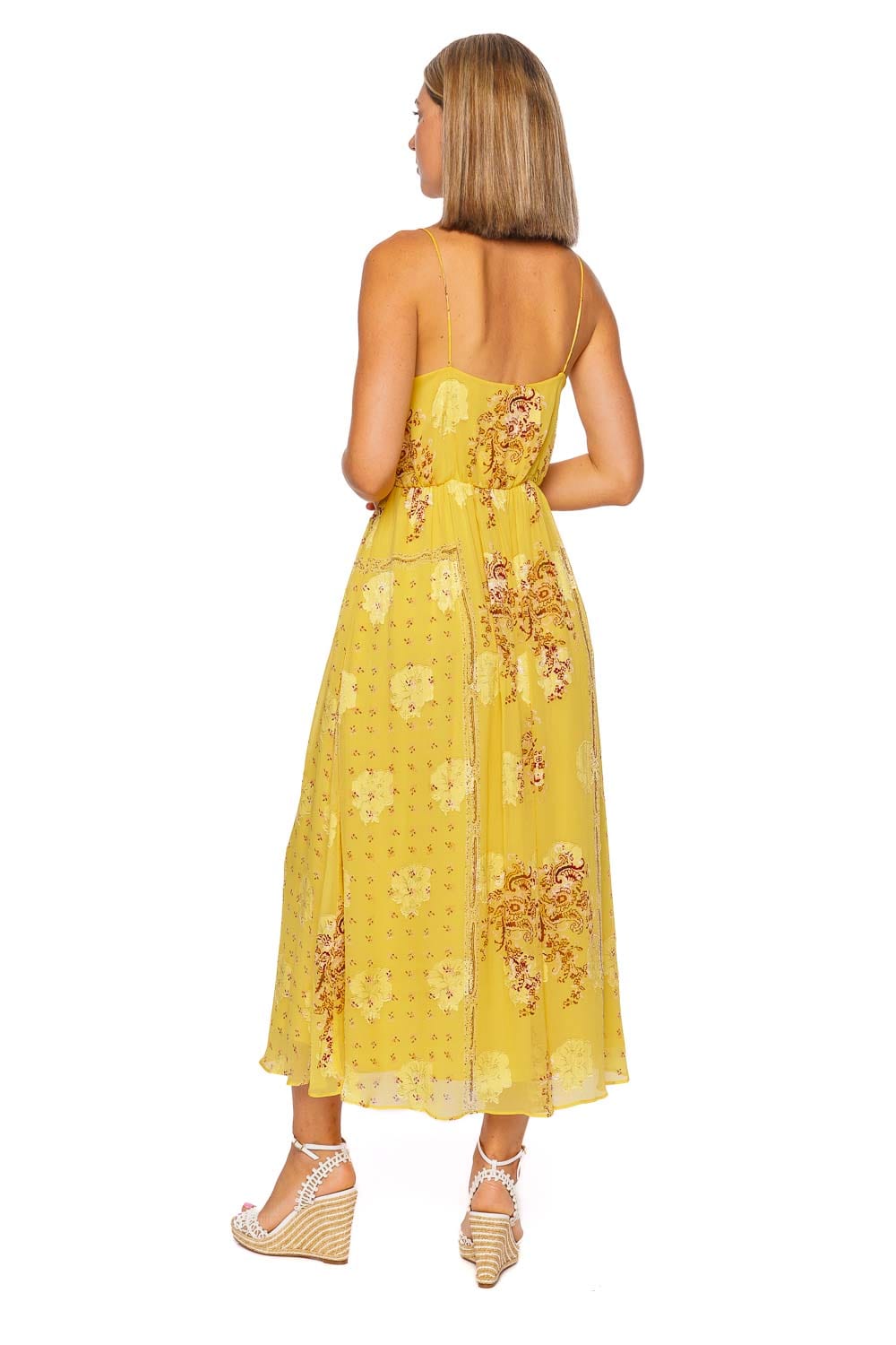 Ulla Johnson Elena Soleil Cami Midi Dress