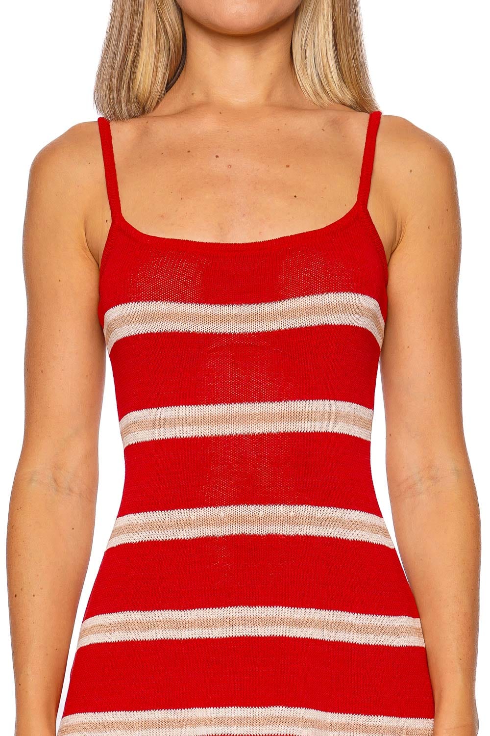 SER.O.YA Azriel Striped Knit Mini Dress