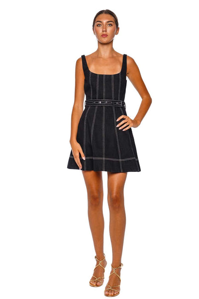 レディースウェア andmary mary logo mini dress black ワンピース andmary Mary logo mini dress black andmary mary